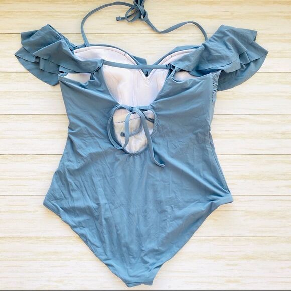 Becca Color Splash One Piece Swimsuit Sz 1X NWT - Picture 4 of 7